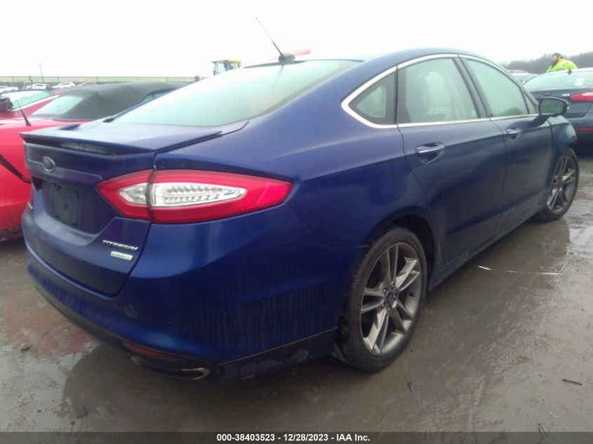 2016 FORD FUSION TITANIUM - 3FA6P0K92GR221441