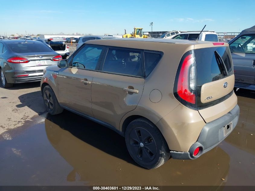 2016 KIA SOUL - KNDJN2A20G7264130
