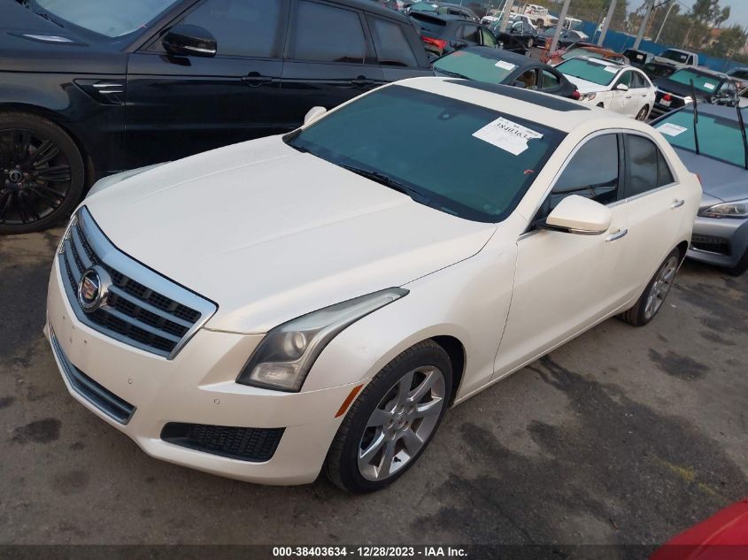 2013 CADILLAC ATS LUXURY - 1G6AH5RX1D0177904