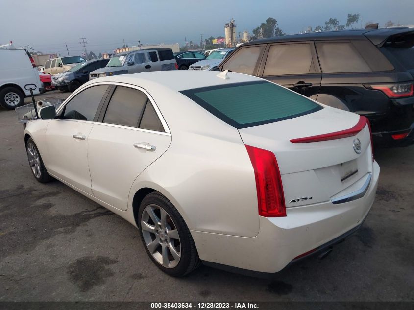 2013 CADILLAC ATS LUXURY - 1G6AH5RX1D0177904