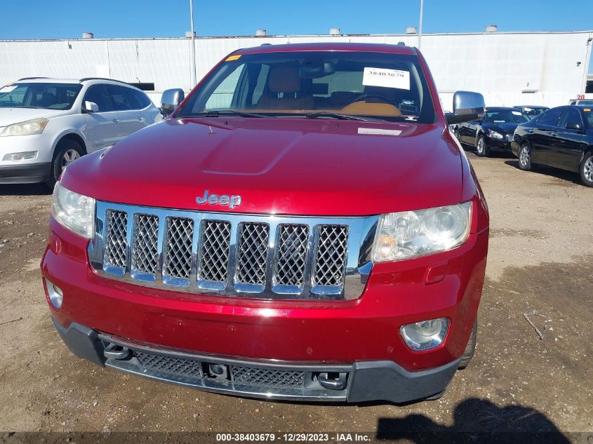 2013 JEEP GRAND CHEROKEE OVERLAND - 1C4RJFCG4DC554369