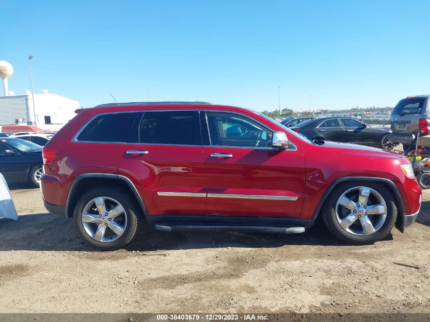 2013 JEEP GRAND CHEROKEE OVERLAND - 1C4RJFCG4DC554369
