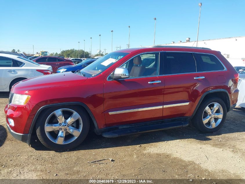 2013 JEEP GRAND CHEROKEE OVERLAND - 1C4RJFCG4DC554369
