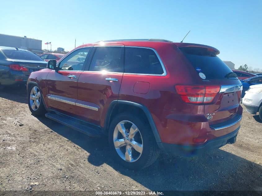2013 JEEP GRAND CHEROKEE OVERLAND - 1C4RJFCG4DC554369