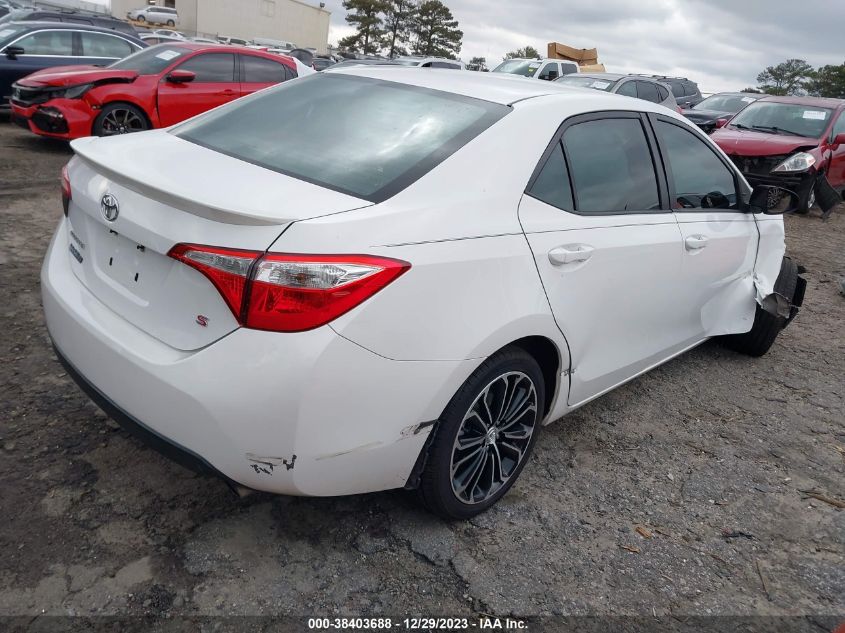 2016 TOYOTA COROLLA L/LE/LE PLS/PRM/S/S PLS - 2T1BURHE7GC536400