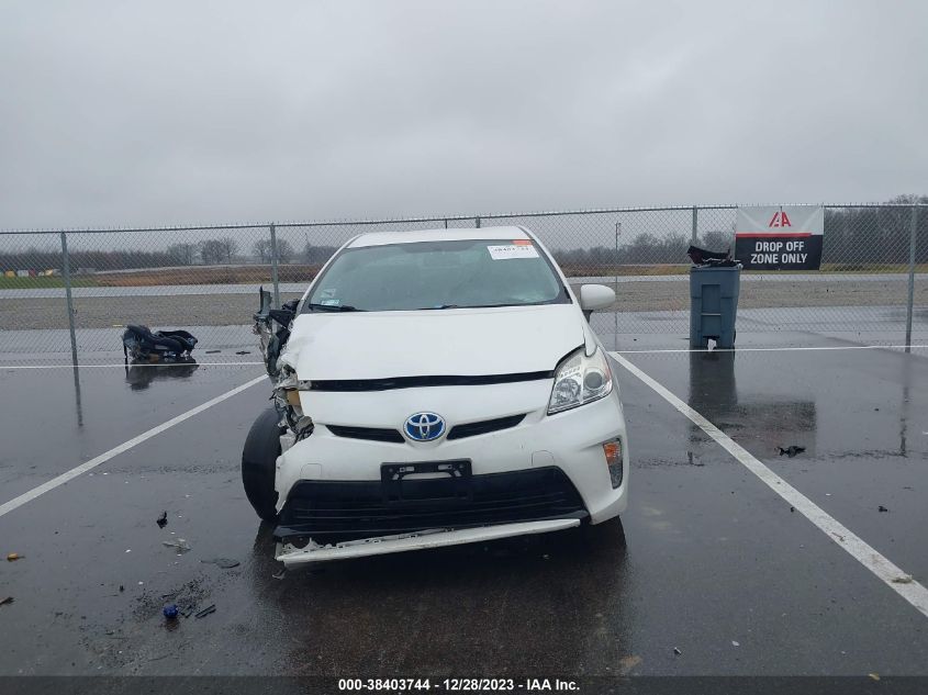 2013 TOYOTA PRIUS - JTDKN3DU5D5621297