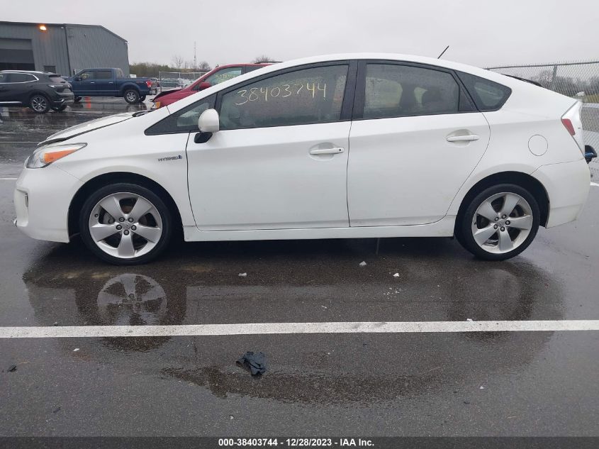 2013 TOYOTA PRIUS - JTDKN3DU5D5621297