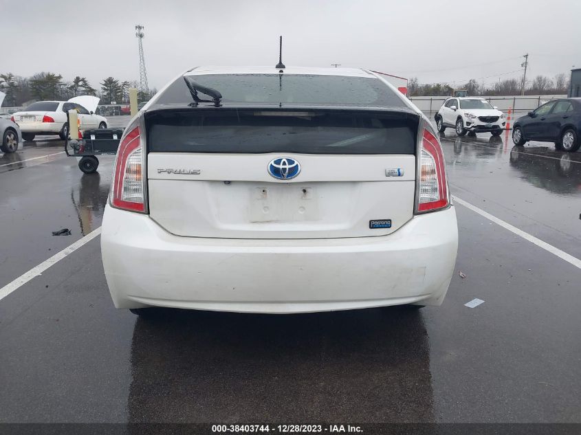 2013 TOYOTA PRIUS - JTDKN3DU5D5621297