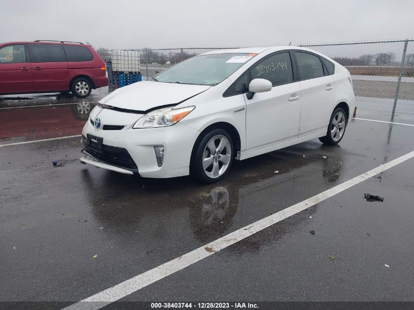 2013 TOYOTA PRIUS - JTDKN3DU5D5621297