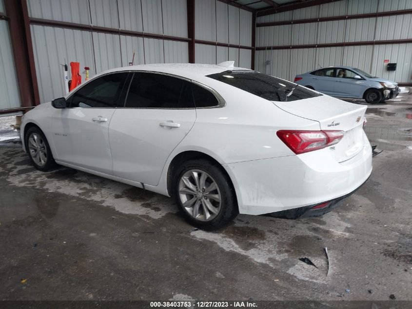 2020 CHEVROLET MALIBU FWD LT - 1G1ZD5STXLF112251