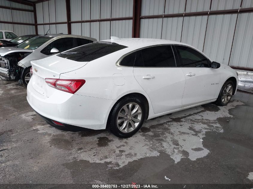 2020 CHEVROLET MALIBU FWD LT - 1G1ZD5STXLF112251