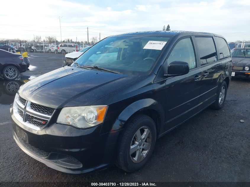 2013 DODGE GRAND CARAVAN SXT - 2C4RDGCG7DR521368
