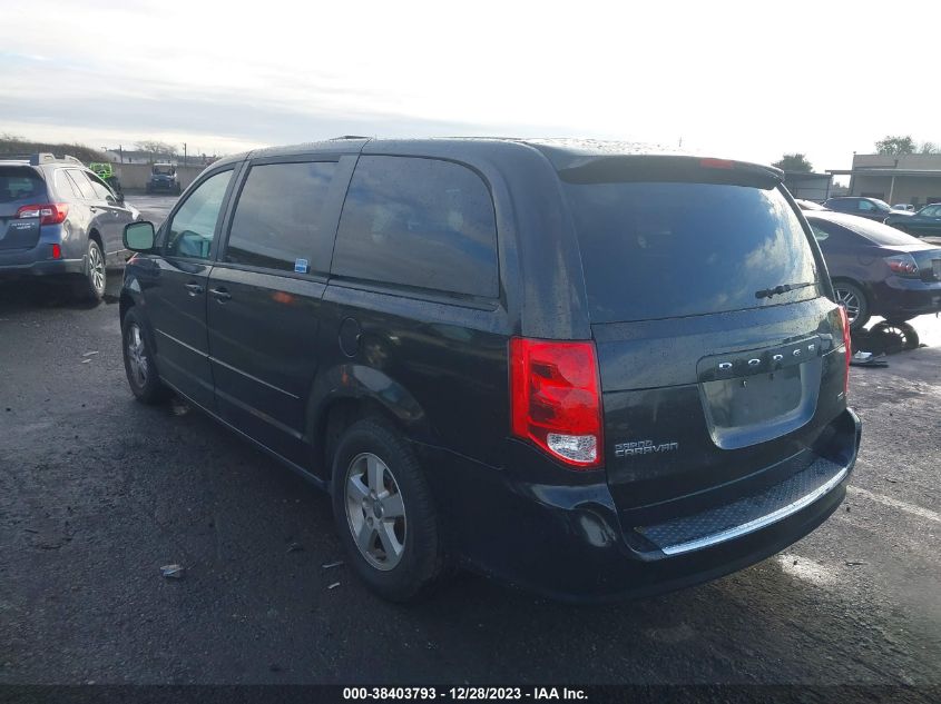 2013 DODGE GRAND CARAVAN SXT - 2C4RDGCG7DR521368