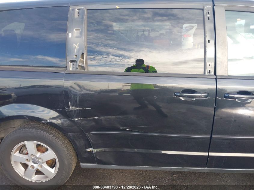 2013 DODGE GRAND CARAVAN SXT - 2C4RDGCG7DR521368
