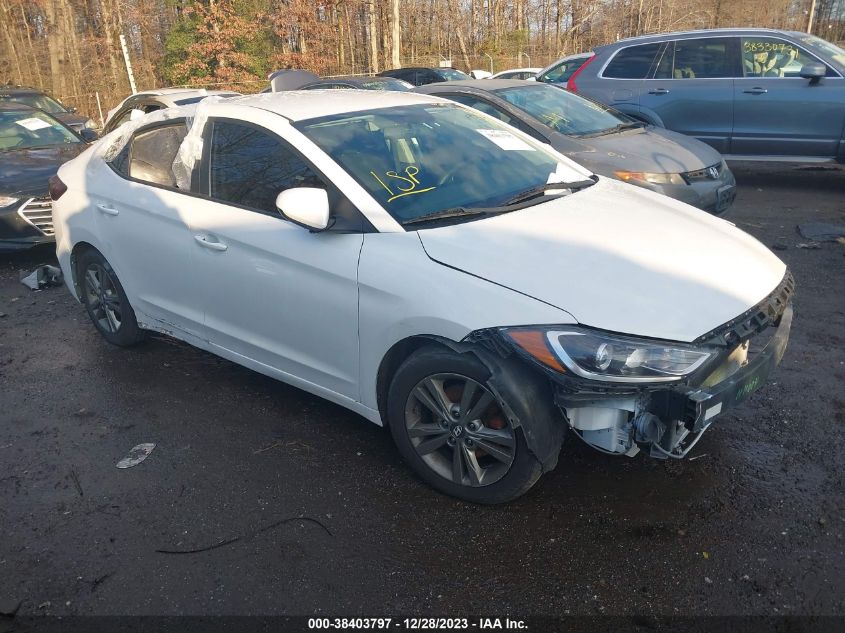 2018 HYUNDAI ELANTRA SEL/VALUE/LIMITED - 5NPD84LFXJH336910