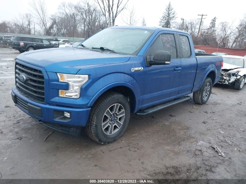 2017 FORD F-150 SUPER CAB - 1FTFX1EF2HFB40486