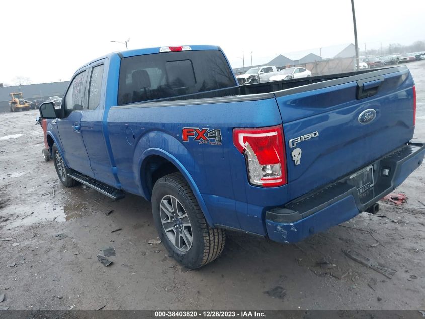 2017 FORD F-150 SUPER CAB - 1FTFX1EF2HFB40486