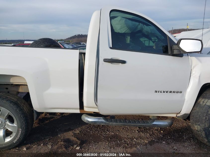 2014 CHEVROLET SILVERADO 1500 WORK TRUCK 1WT - 1GCNKPEH6EZ129726