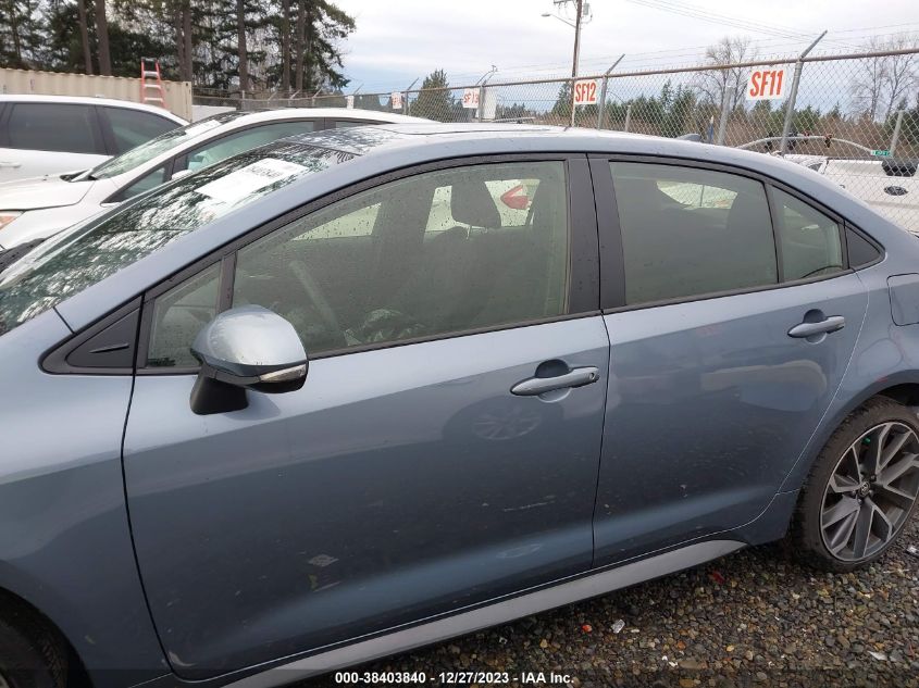 2022 TOYOTA COROLLA SE - JTDP4MCEXN3509245