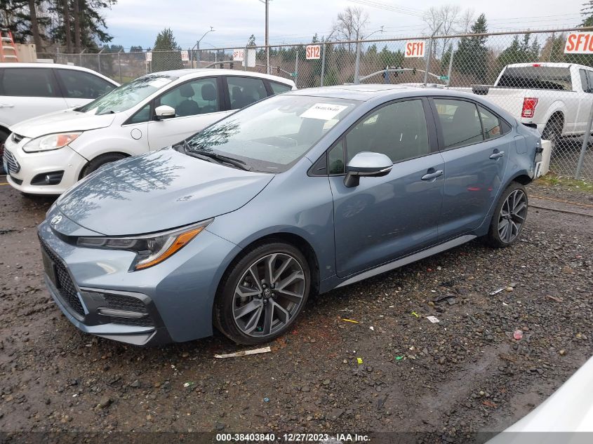 2022 TOYOTA COROLLA SE - JTDP4MCEXN3509245