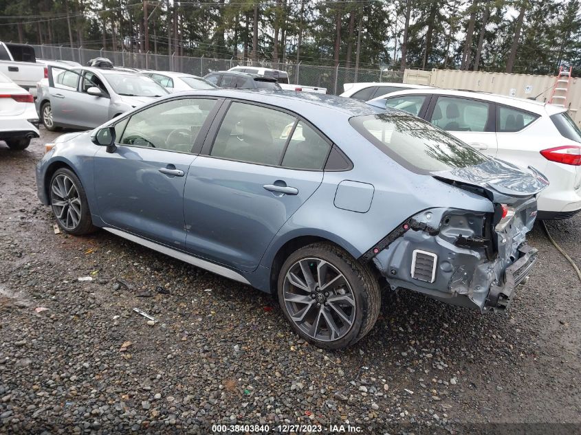 2022 TOYOTA COROLLA SE - JTDP4MCEXN3509245
