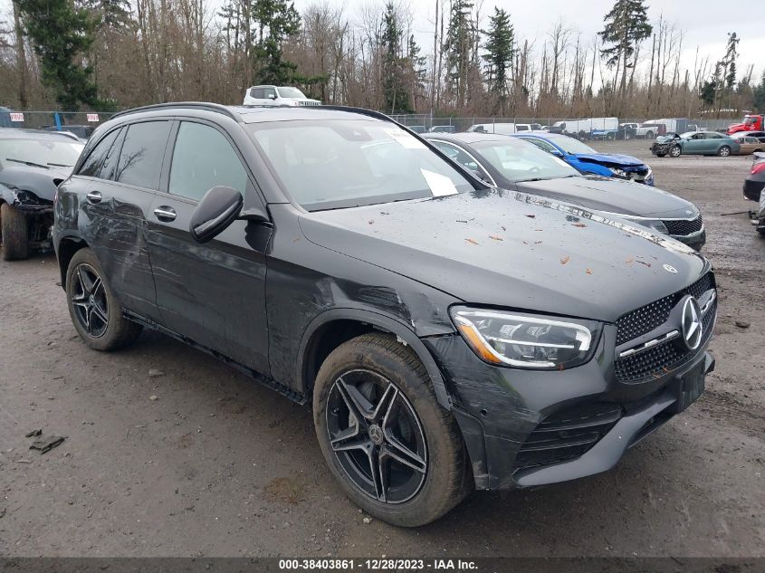 2022 MERCEDES-BENZ GLC 300 4MATIC SUV - W1N0G8EB3NV372973