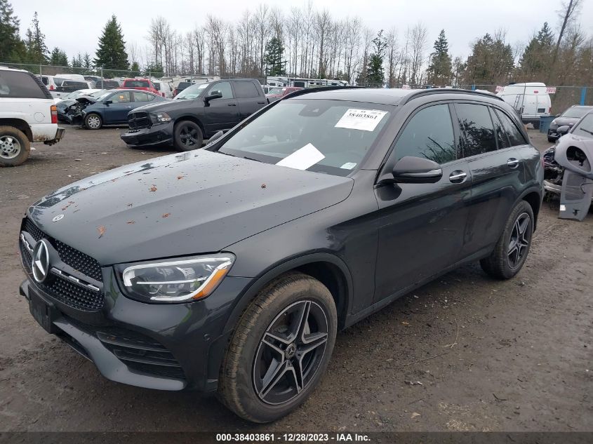 2022 MERCEDES-BENZ GLC 300 4MATIC SUV - W1N0G8EB3NV372973