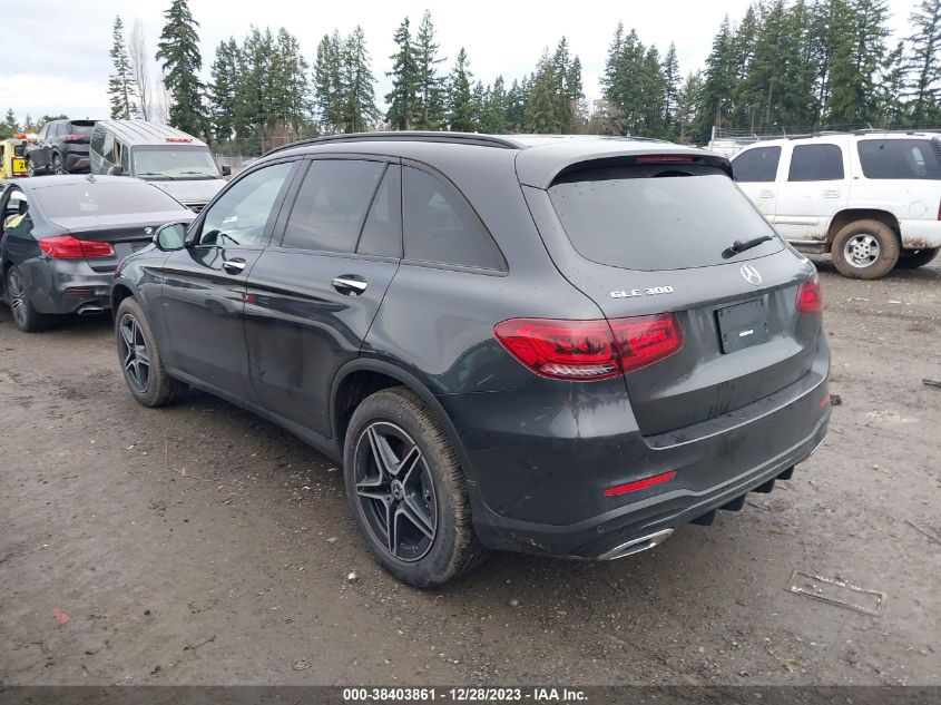 2022 MERCEDES-BENZ GLC 300 4MATIC SUV - W1N0G8EB3NV372973