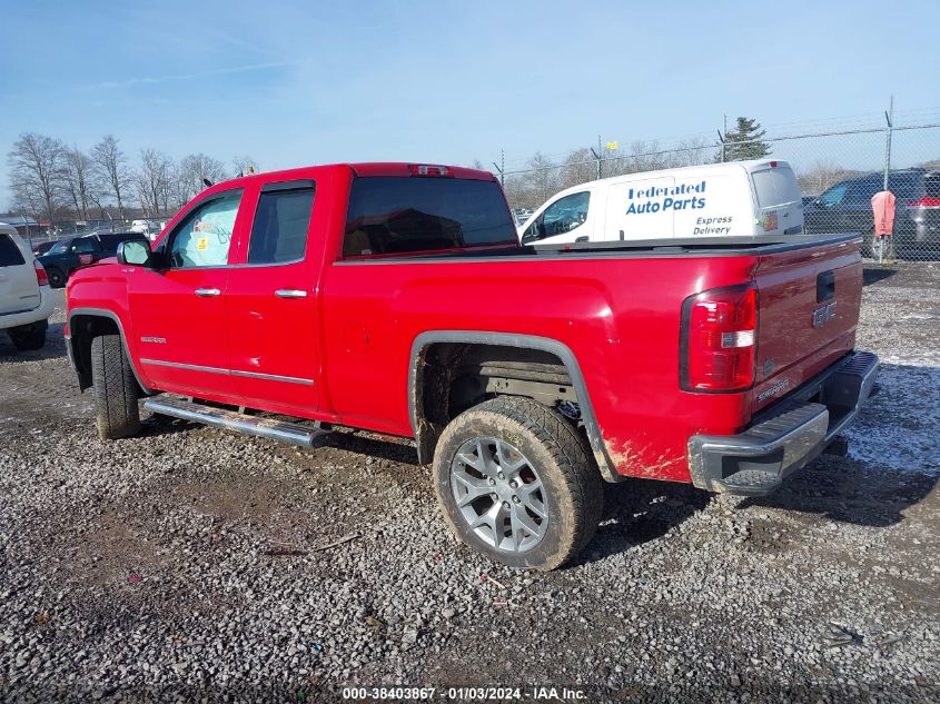 2015 GMC SIERRA 1500 SLT - 1GTV2VEC0FZ161548