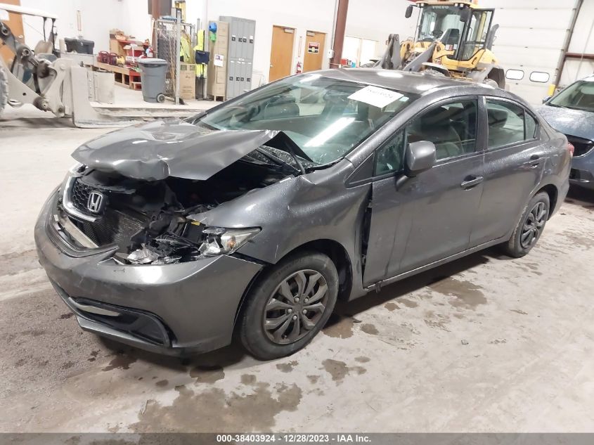 2013 HONDA CIVIC LX - 2HGFB2F53DH600453