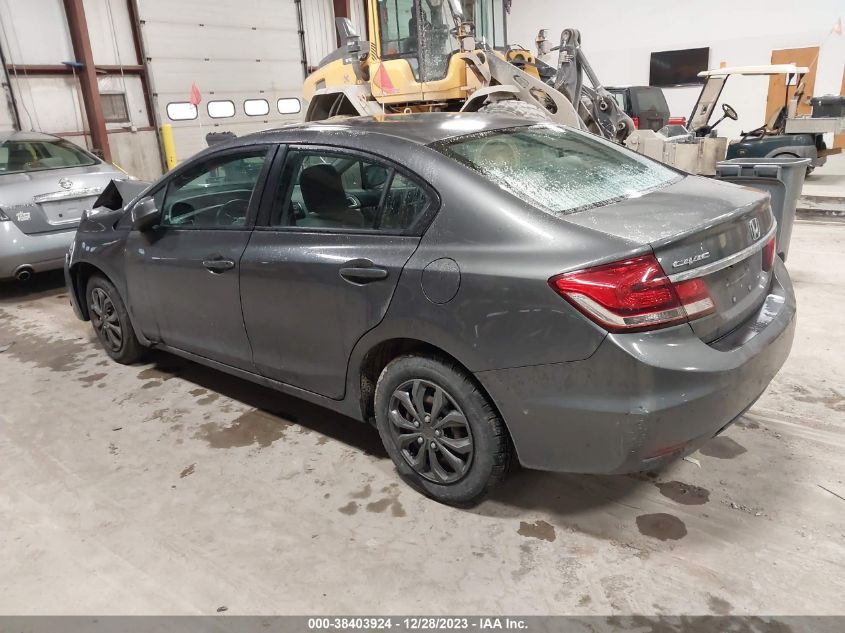 2013 HONDA CIVIC LX - 2HGFB2F53DH600453