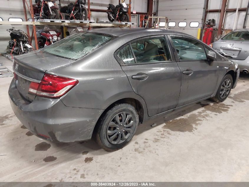 2013 HONDA CIVIC LX - 2HGFB2F53DH600453