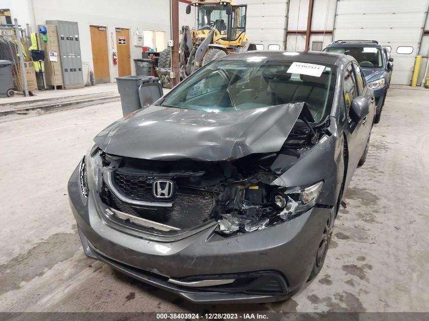 2013 HONDA CIVIC LX - 2HGFB2F53DH600453