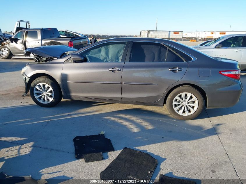 2016 TOYOTA CAMRY LE - 4T4BF1FK5GR565628