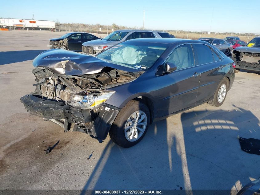 2016 TOYOTA CAMRY LE - 4T4BF1FK5GR565628