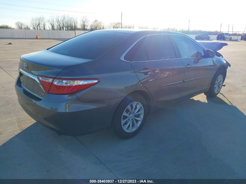 2016 TOYOTA CAMRY LE - 4T4BF1FK5GR565628