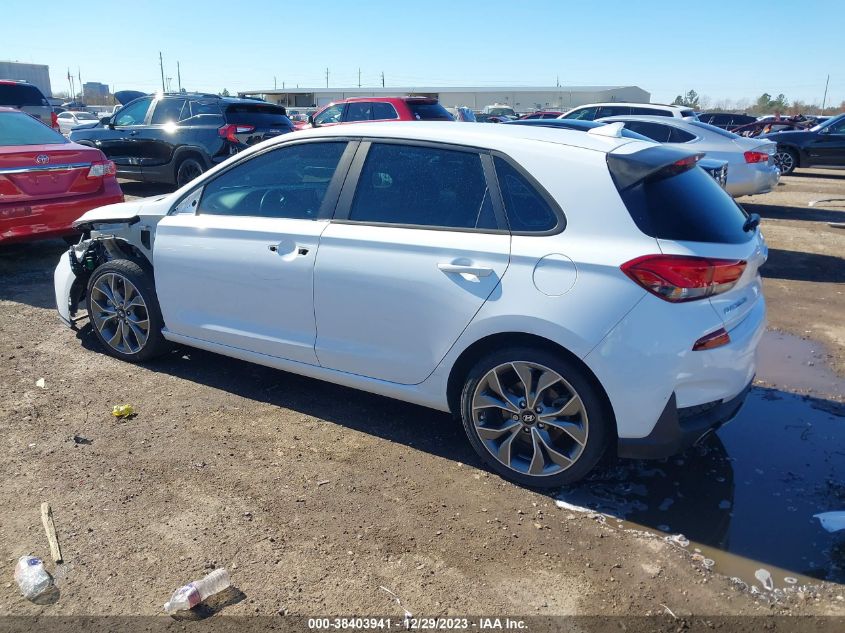 2019 HYUNDAI ELANTRA GT N LINE - KMHH55LC1KU092055