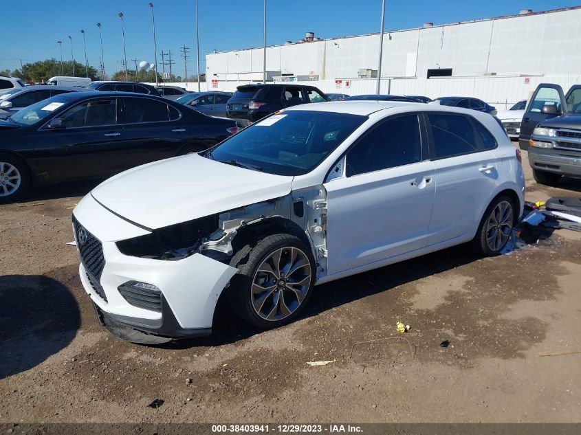 2019 HYUNDAI ELANTRA GT N LINE - KMHH55LC1KU092055
