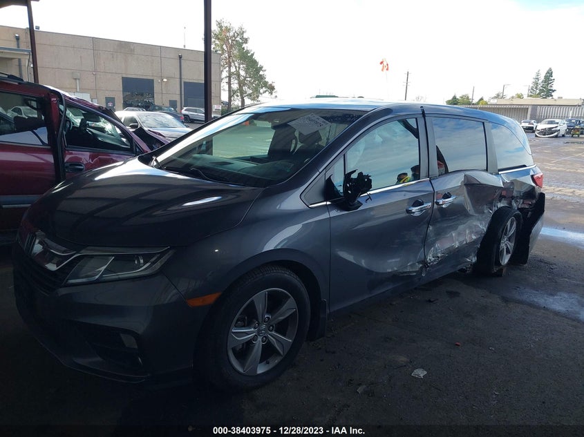 VIN 5FNRL6H78KB025672 2019 HONDA ODYSSEY EXL