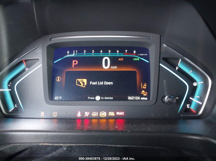 VIN 5FNRL6H78KB025672 2019 HONDA ODYSSEY EXL