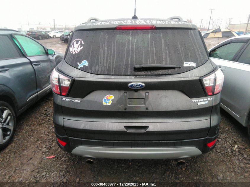 2017 FORD ESCAPE TITANIUM - 1FMCU9J94HUD86599