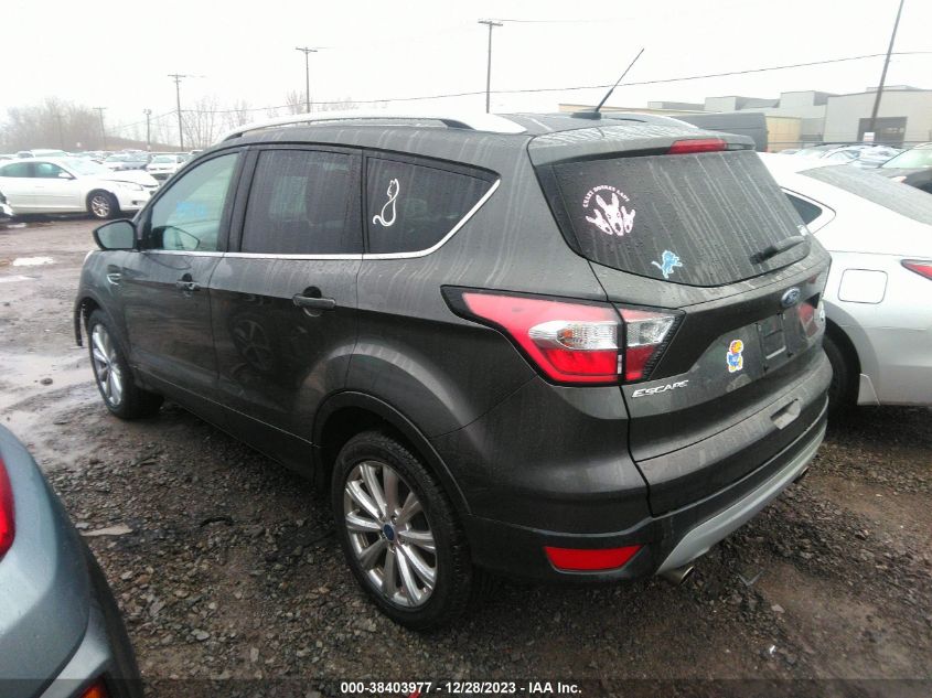 2017 FORD ESCAPE TITANIUM - 1FMCU9J94HUD86599