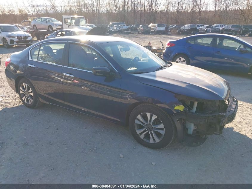 2013 HONDA ACCORD LX - 1HGCR2F35DA144337