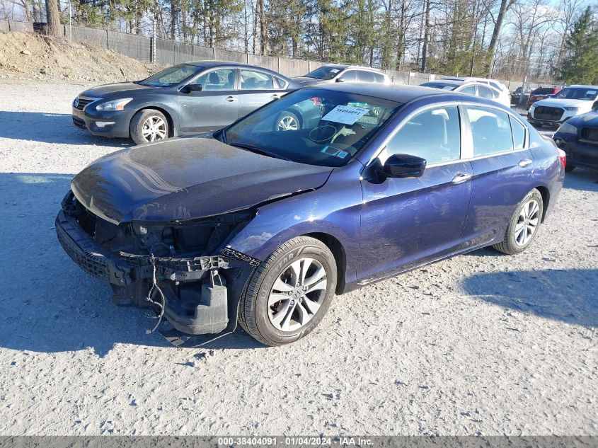 2013 HONDA ACCORD LX - 1HGCR2F35DA144337