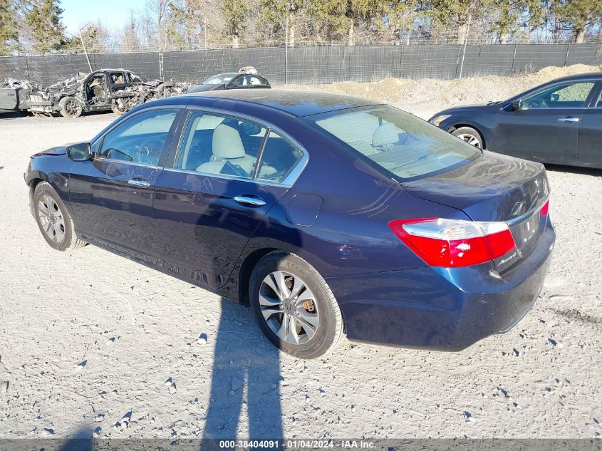 2013 HONDA ACCORD LX - 1HGCR2F35DA144337