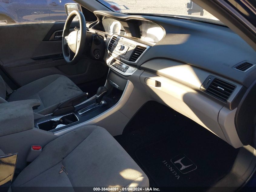 2013 HONDA ACCORD LX - 1HGCR2F35DA144337