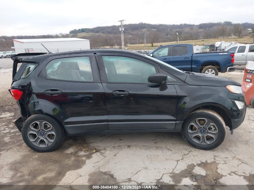 2019 FORD ECOSPORT S - MAJ3S2FE8KC274298