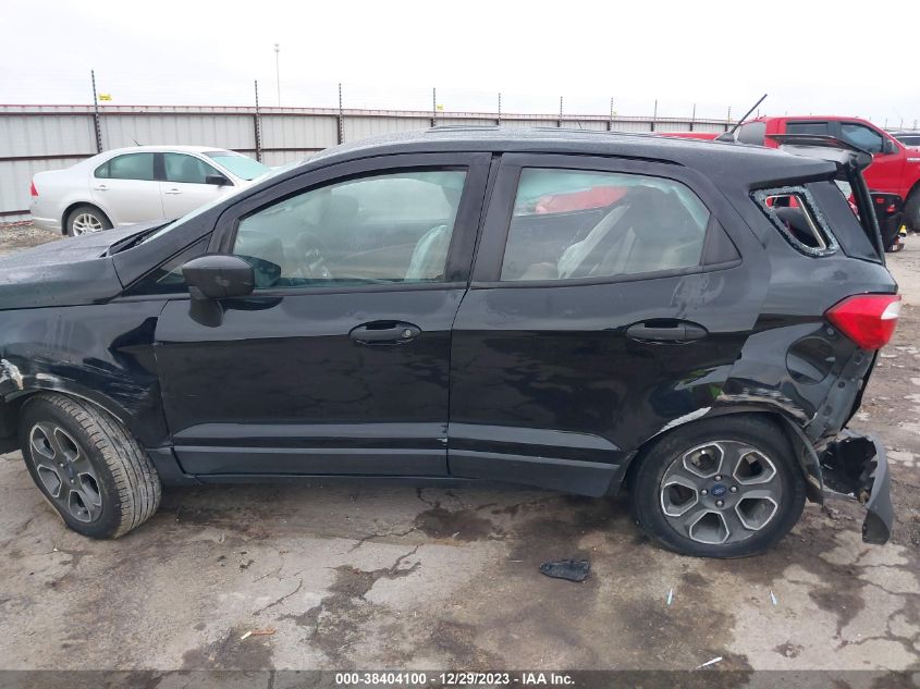 2019 FORD ECOSPORT S - MAJ3S2FE8KC274298