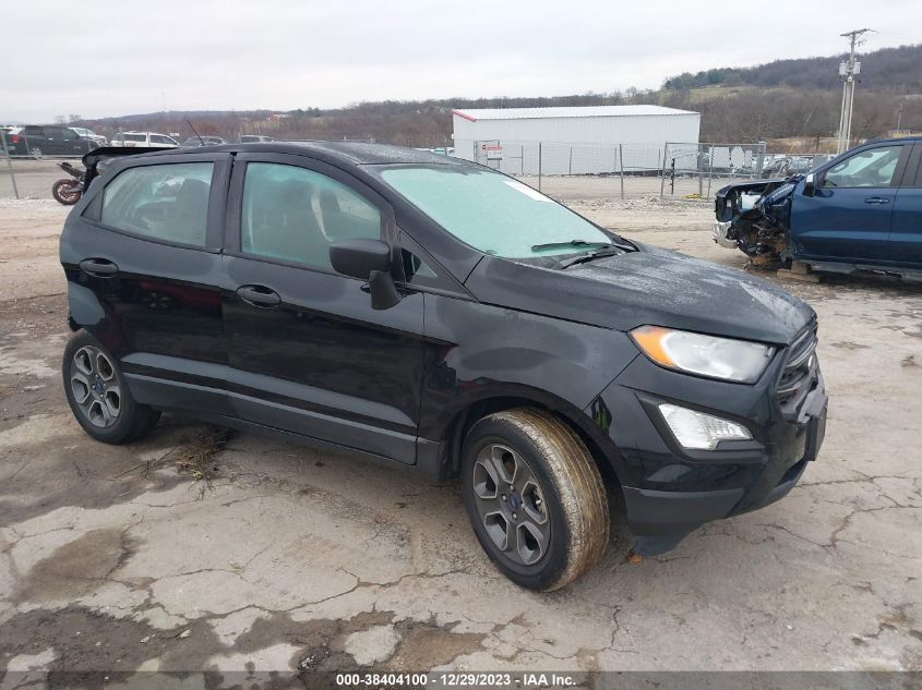2019 FORD ECOSPORT S - MAJ3S2FE8KC274298
