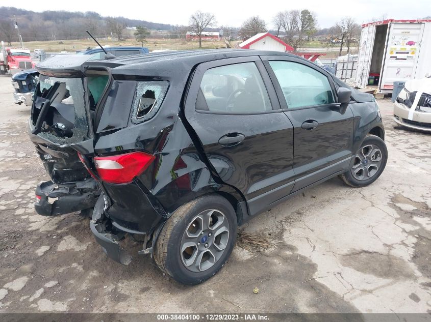 2019 FORD ECOSPORT S - MAJ3S2FE8KC274298